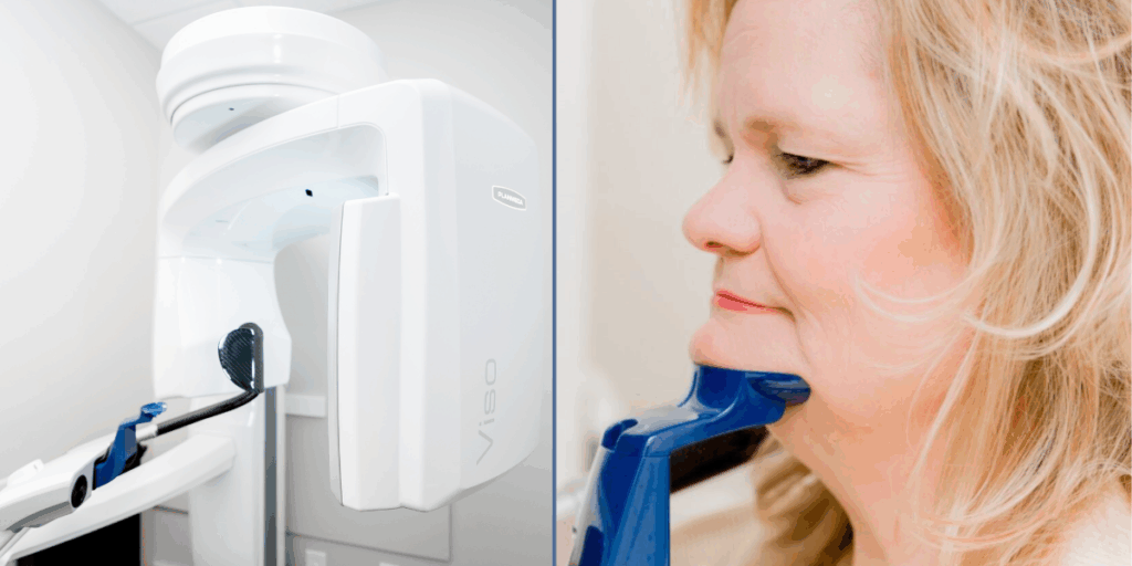 Our in-house 3D CBCT scanner for precision implant planning